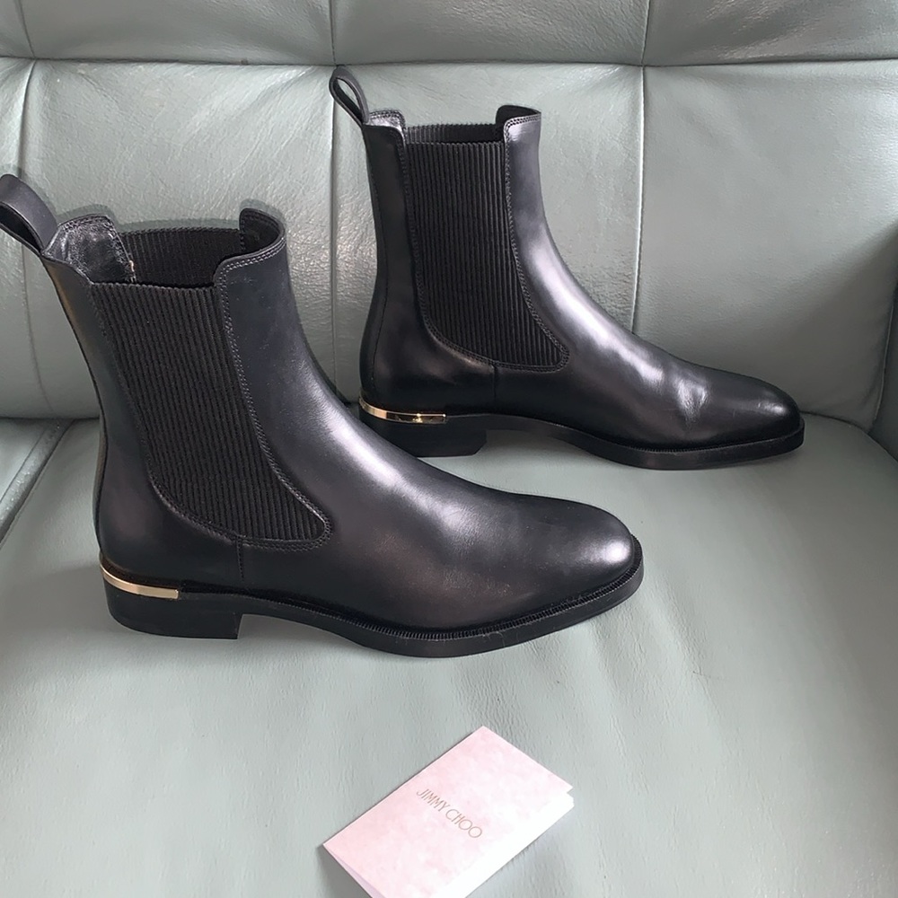 Jimmy Choo Women's Thessaly Chelsea Boots - Picture 6 of 10